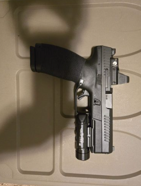 CZ P-10F w/ Leupold DPP & Olight Valkyrie PL-2 3